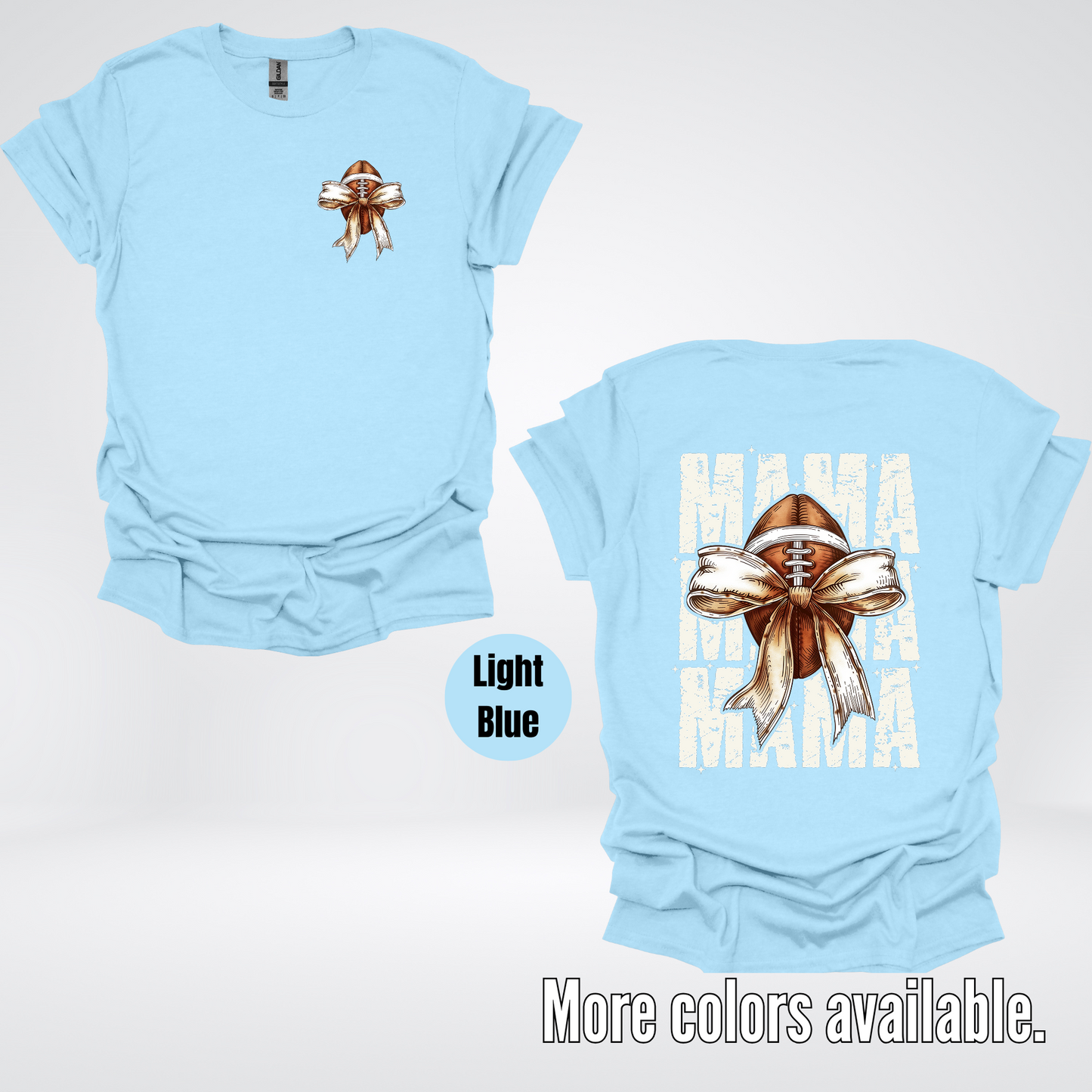 Coquette Football Mama T-Shirt