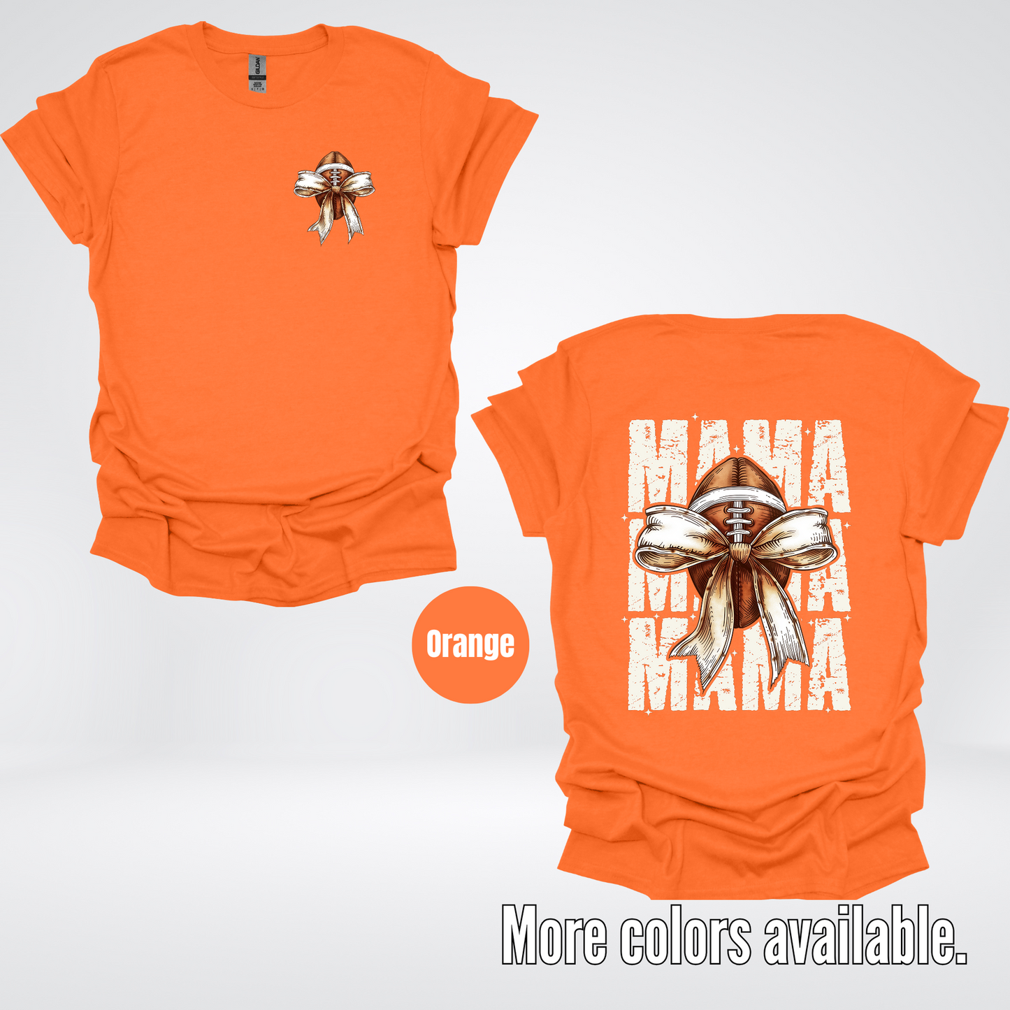 Coquette Football Mama T-Shirt