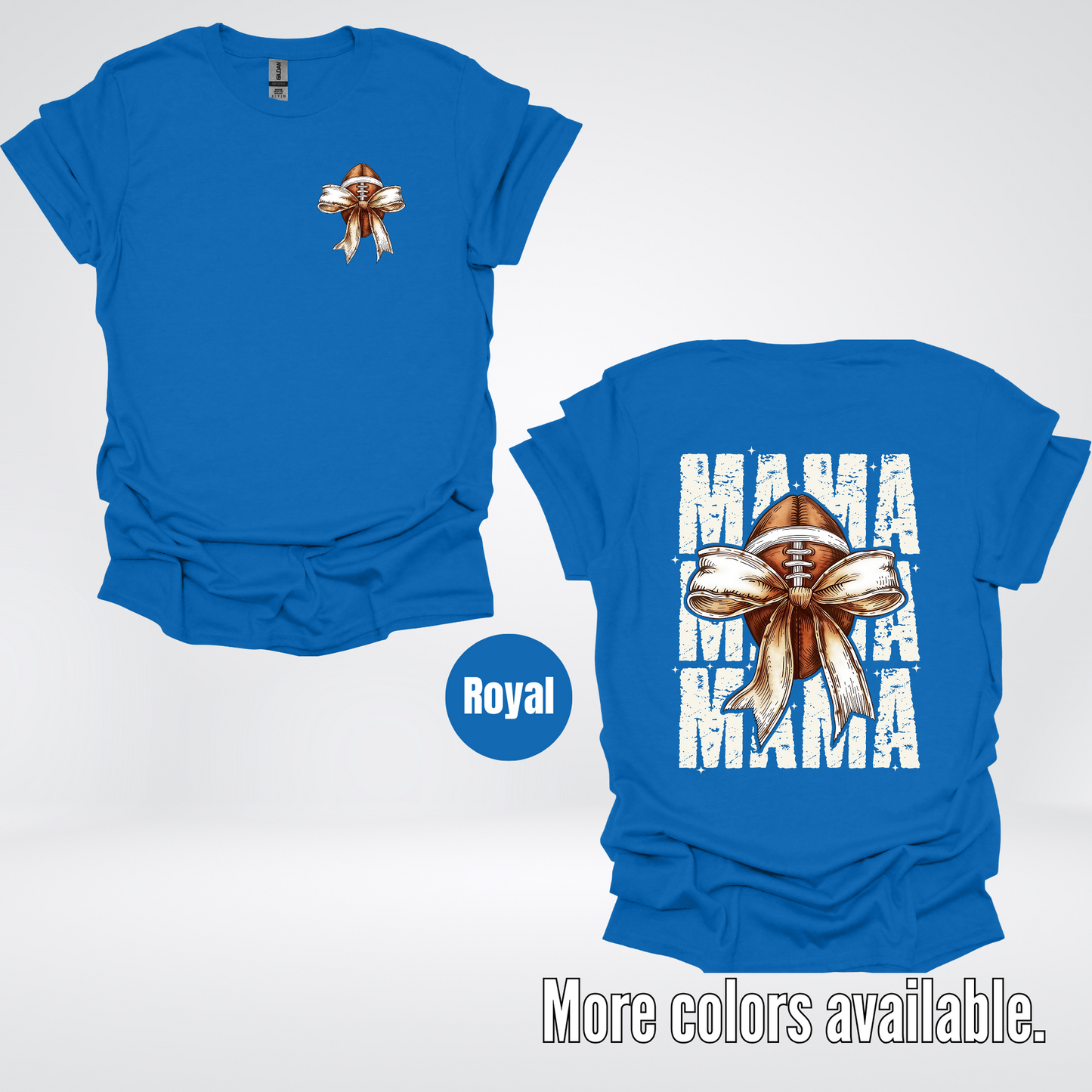 Coquette Football Mama T-Shirt