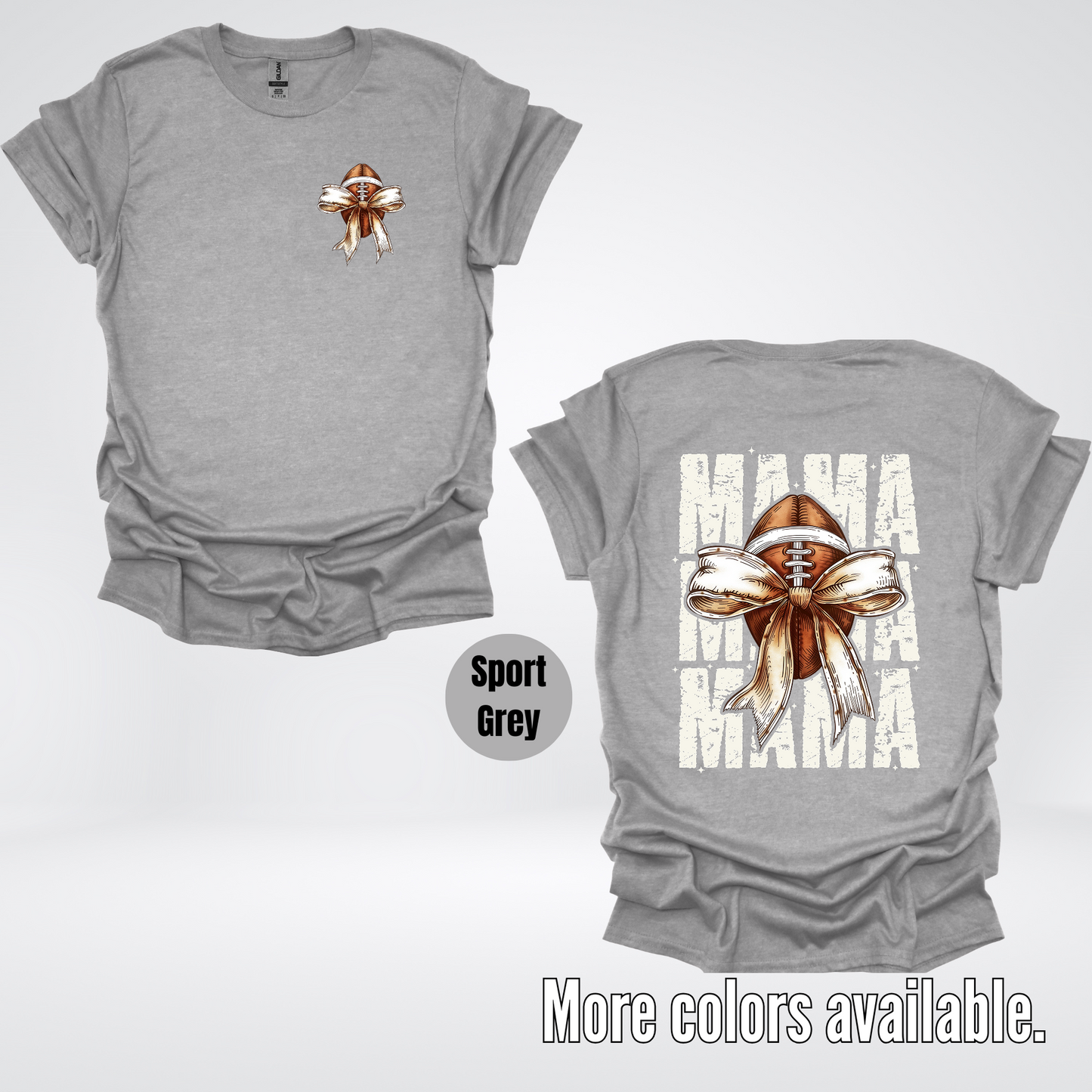 Coquette Football Mama T-Shirt