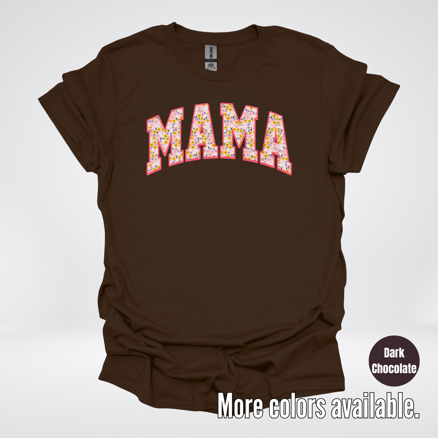 Mama Floral Pink T-Shirt
