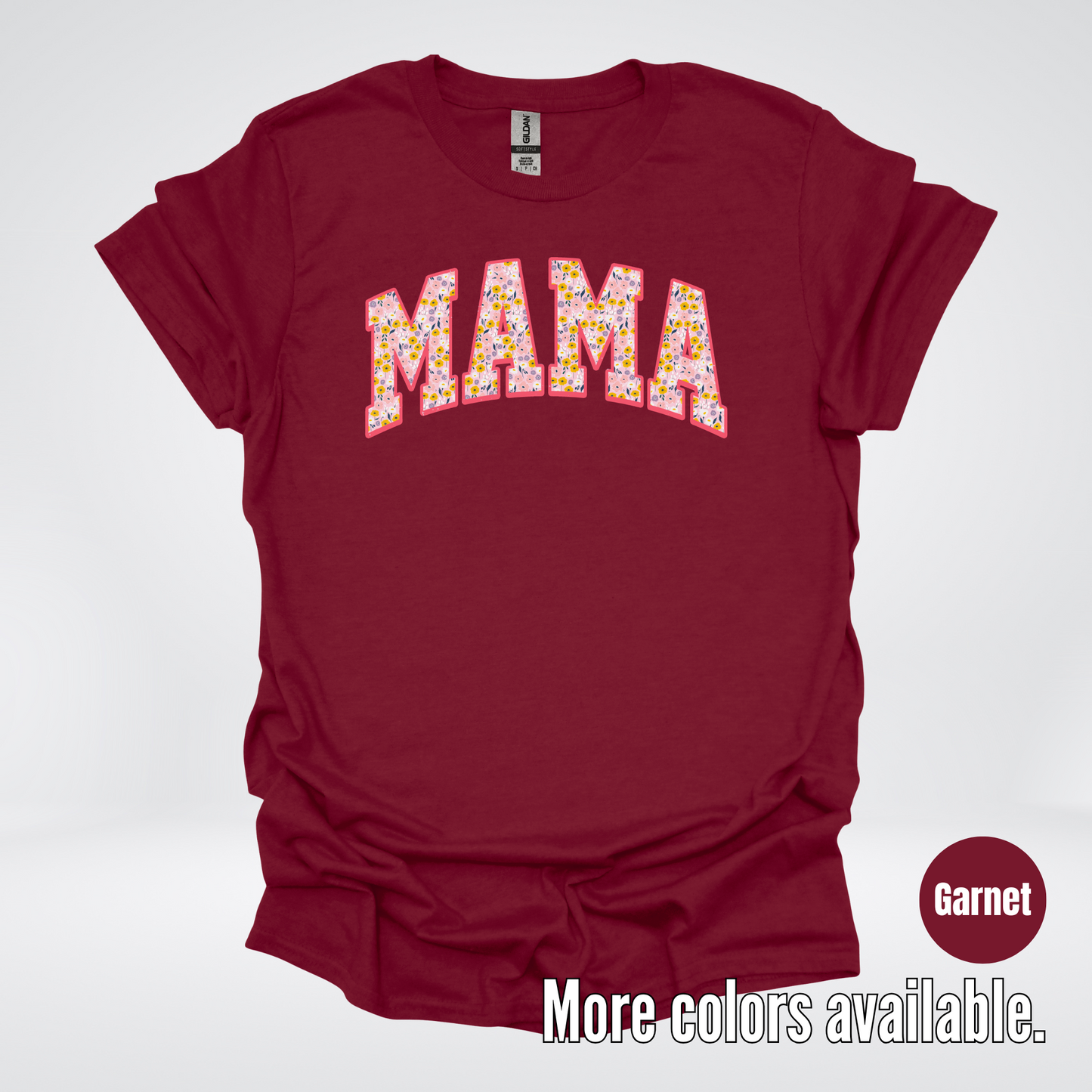 Mama Floral Pink T-Shirt