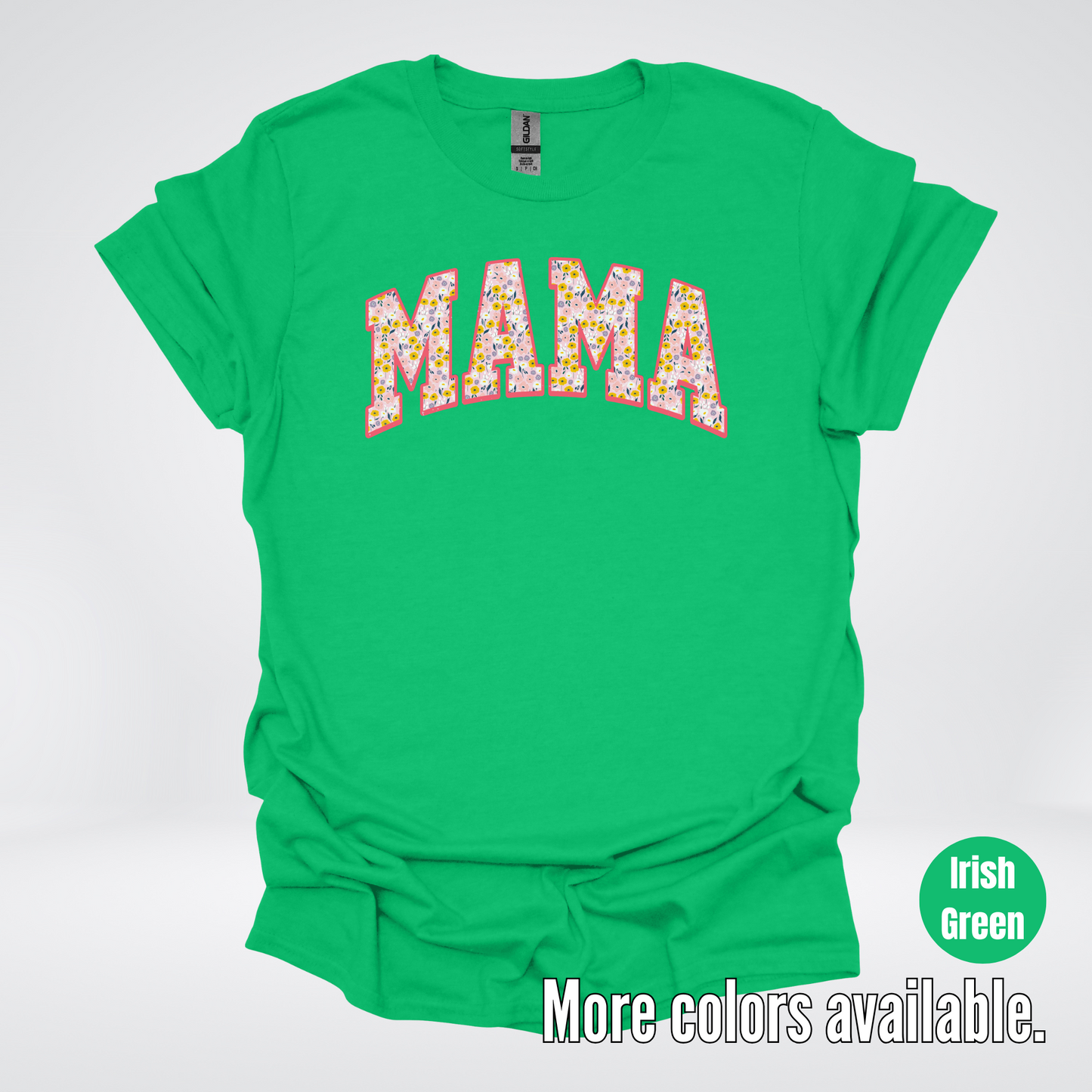Mama Floral Pink T-Shirt