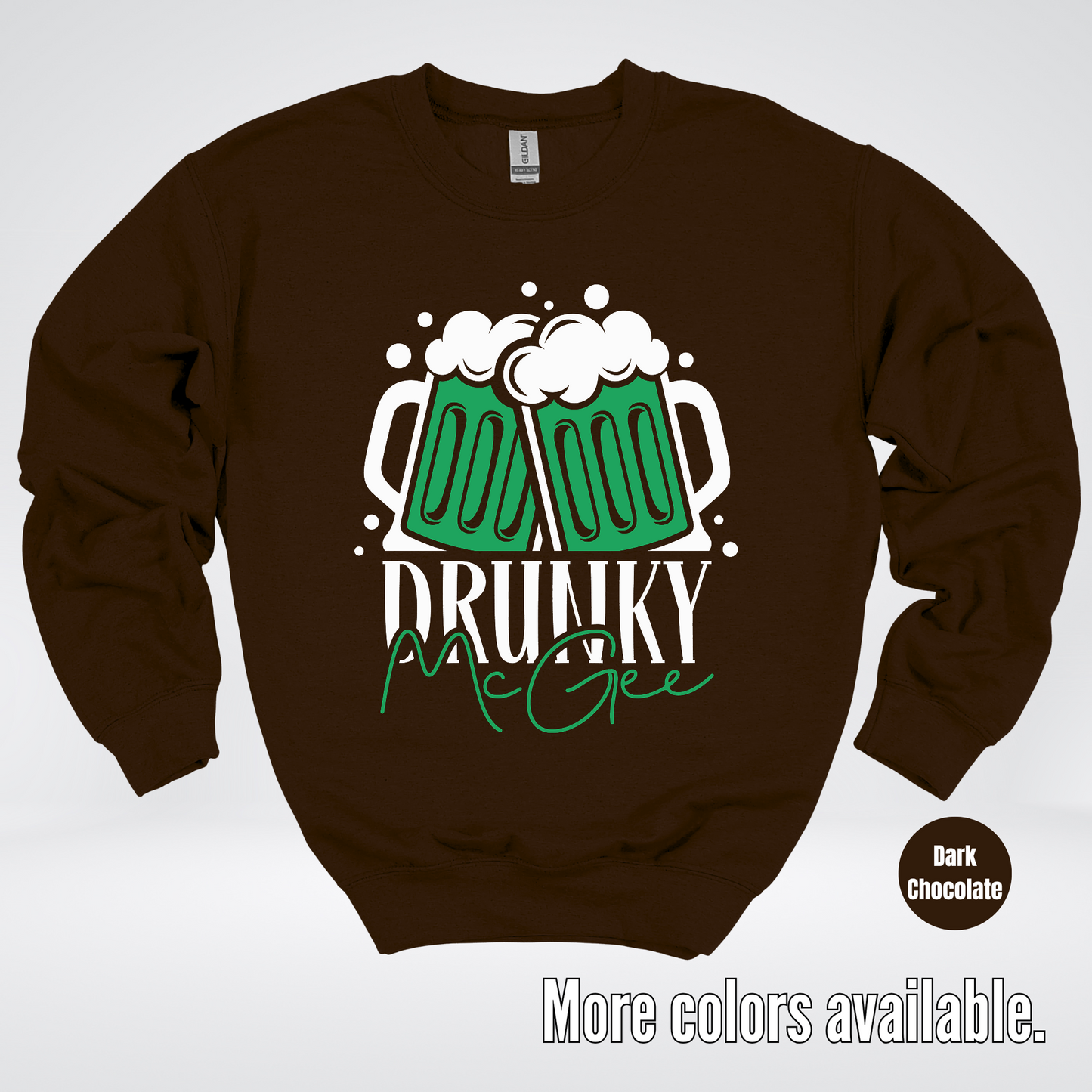 Drunky McGee – Saint Patrick’s Day Crewneck Sweatshirt