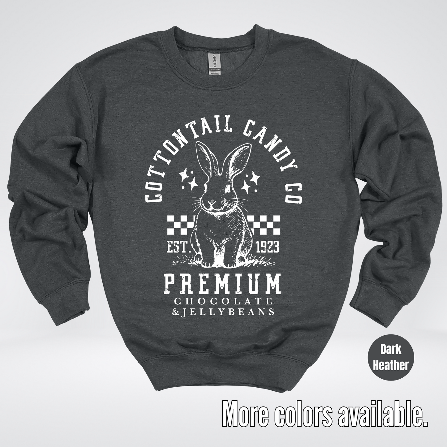 Cottontail Candy Co Premium Easter Crewneck Sweatshirt