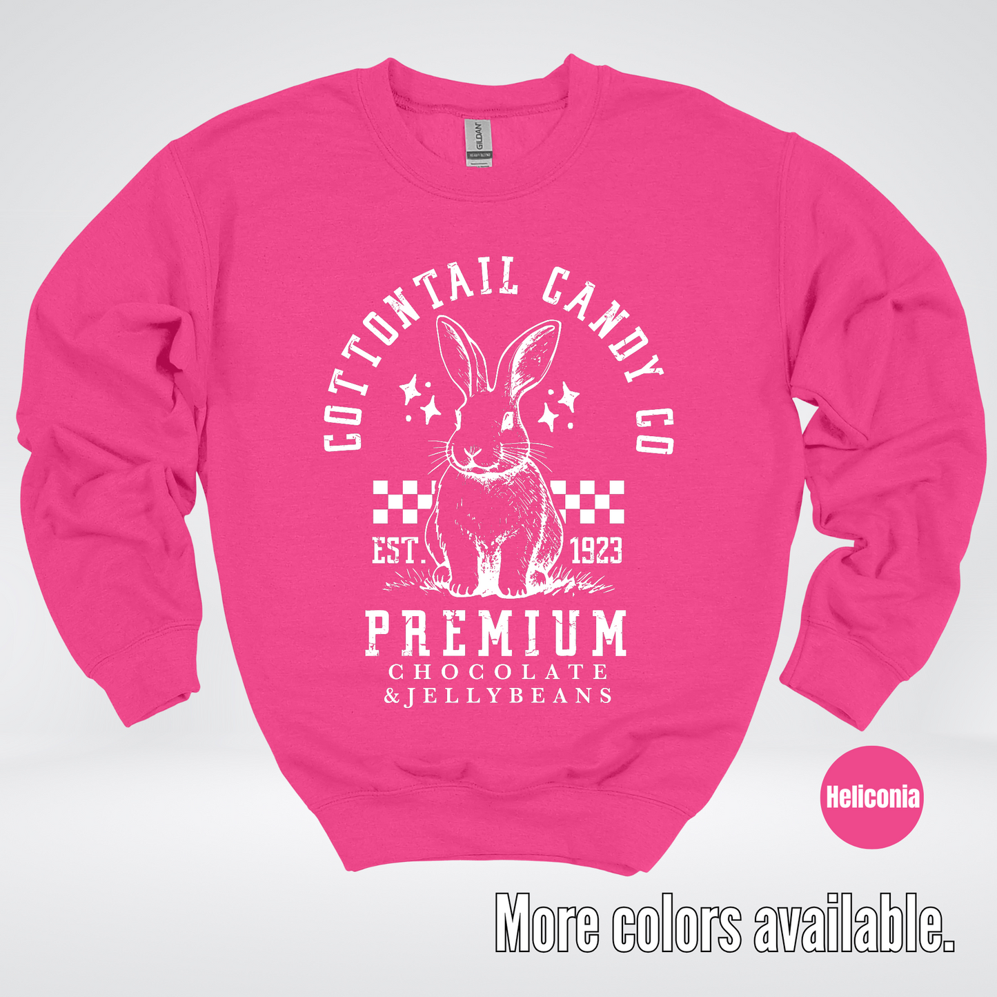 Cottontail Candy Co Premium Easter Crewneck Sweatshirt