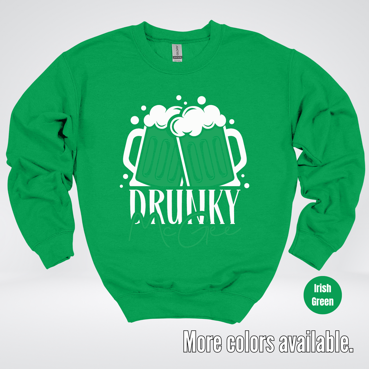 Drunky McGee – Saint Patrick’s Day Crewneck Sweatshirt