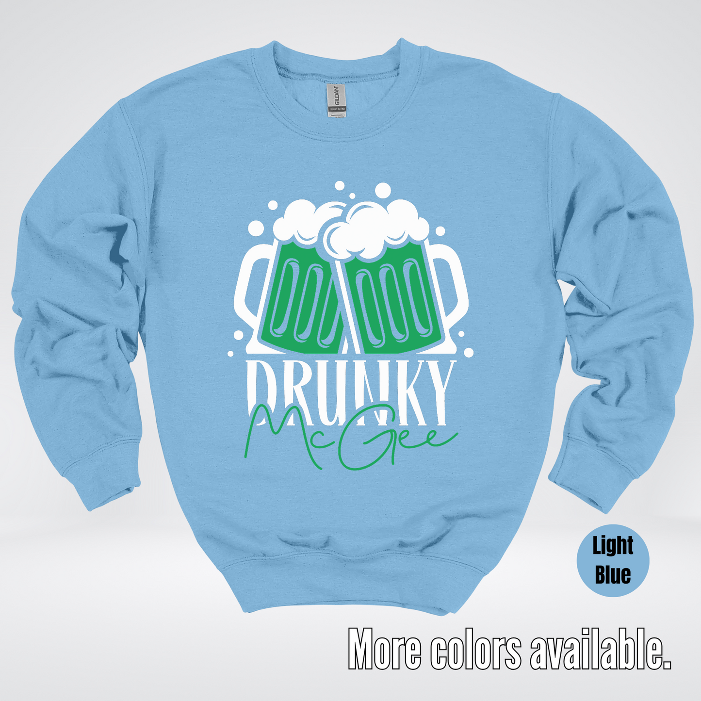 Drunky McGee – Saint Patrick’s Day Crewneck Sweatshirt
