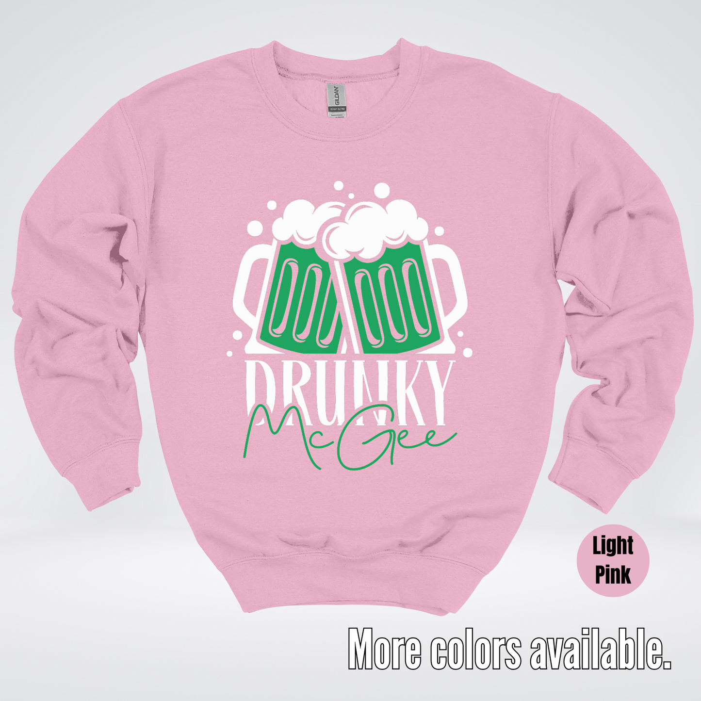 Drunky McGee – Saint Patrick’s Day Crewneck Sweatshirt