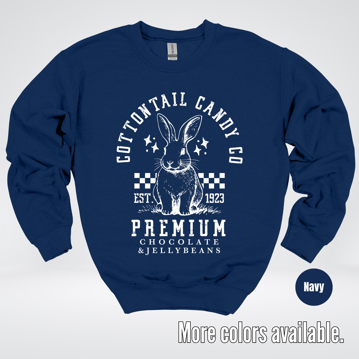 Cottontail Candy Co Premium Easter Crewneck Sweatshirt