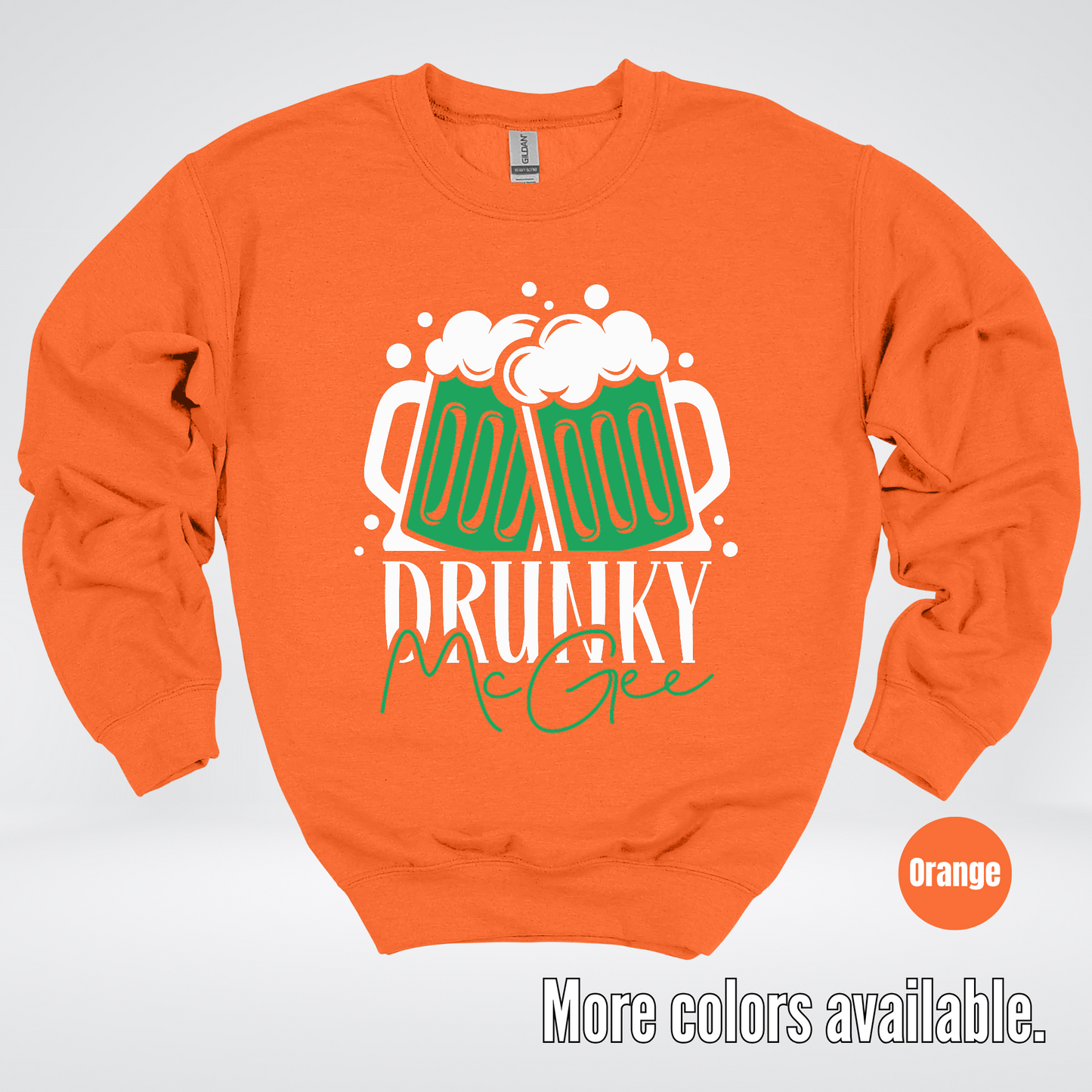 Drunky McGee – Saint Patrick’s Day Crewneck Sweatshirt