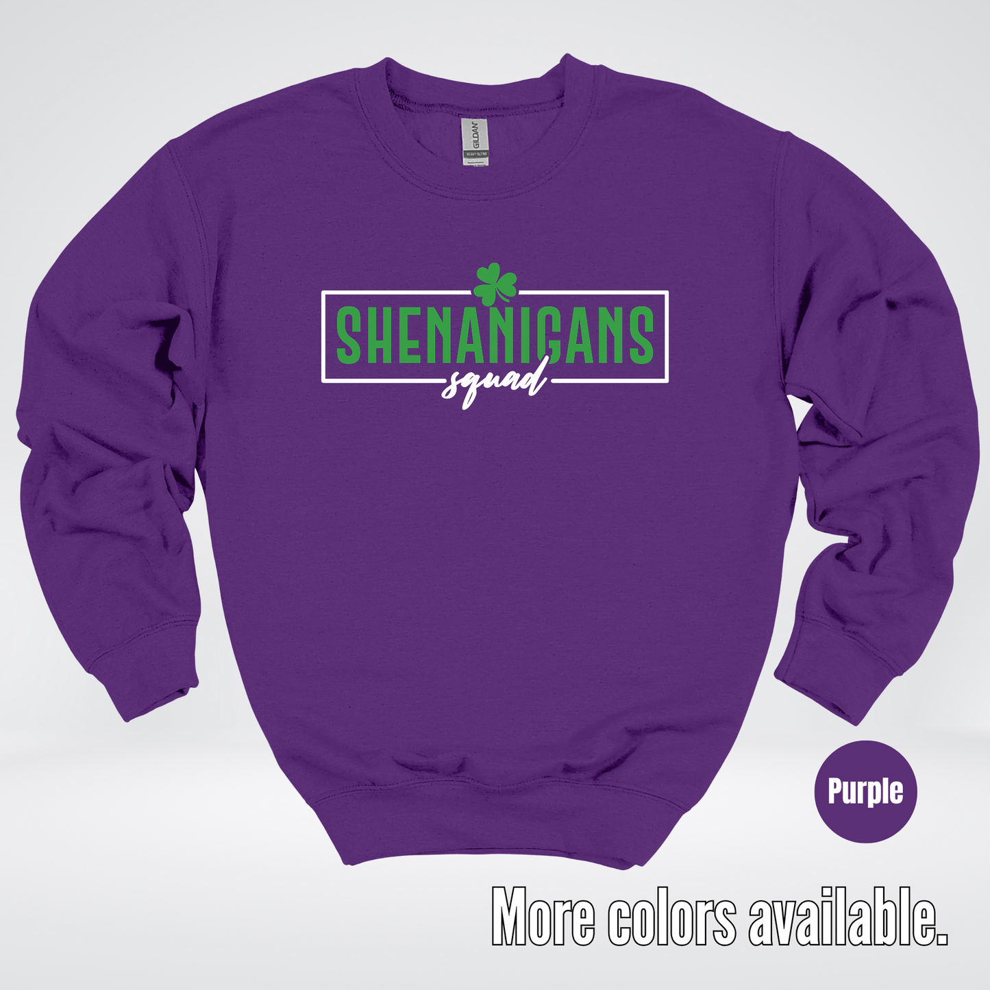 Shenanigans Squad 2 – Saint Patrick’s Day Crewneck Sweatshirt