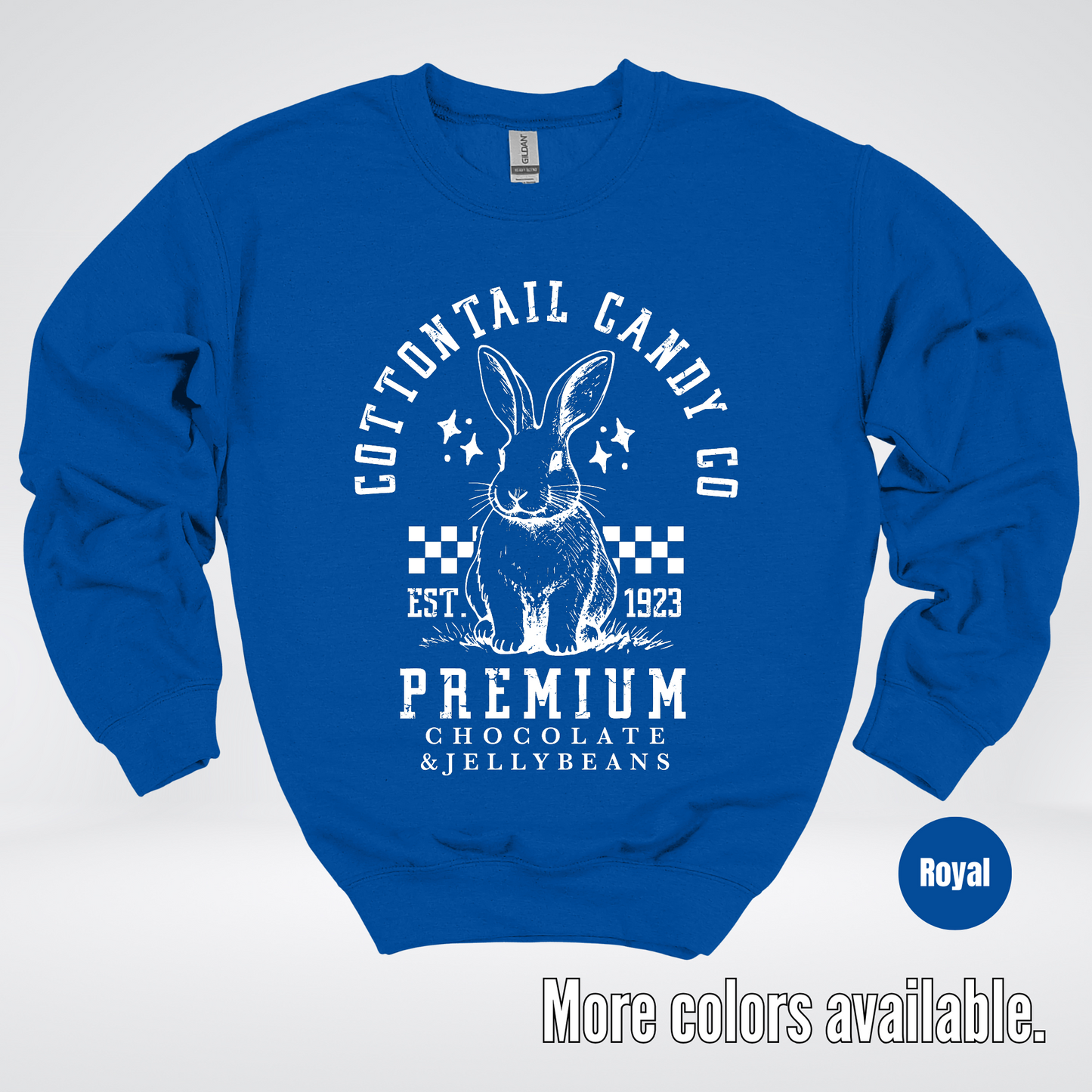 Cottontail Candy Co Premium Easter Crewneck Sweatshirt