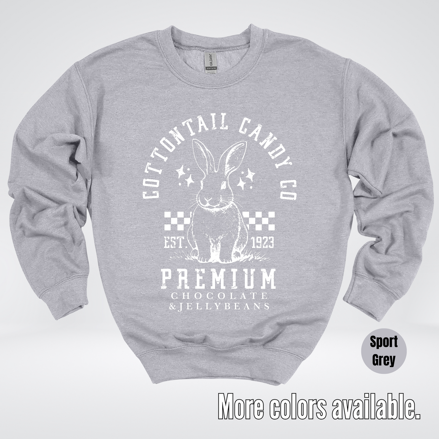 Cottontail Candy Co Premium Easter Crewneck Sweatshirt