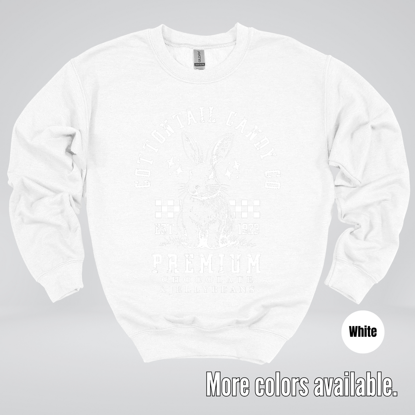 Cottontail Candy Co Premium Easter Crewneck Sweatshirt