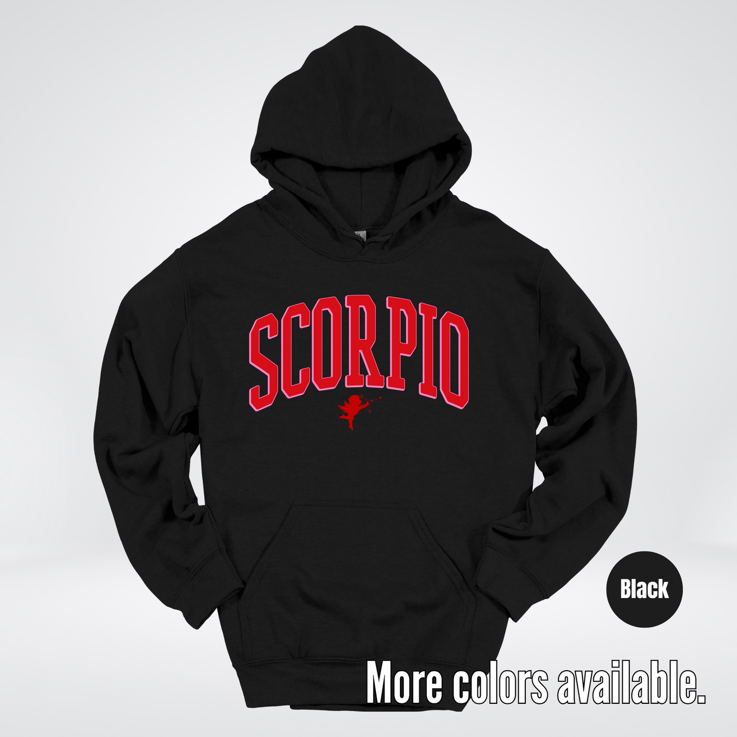 Scorpio Valentines Day Varsity Hoodie