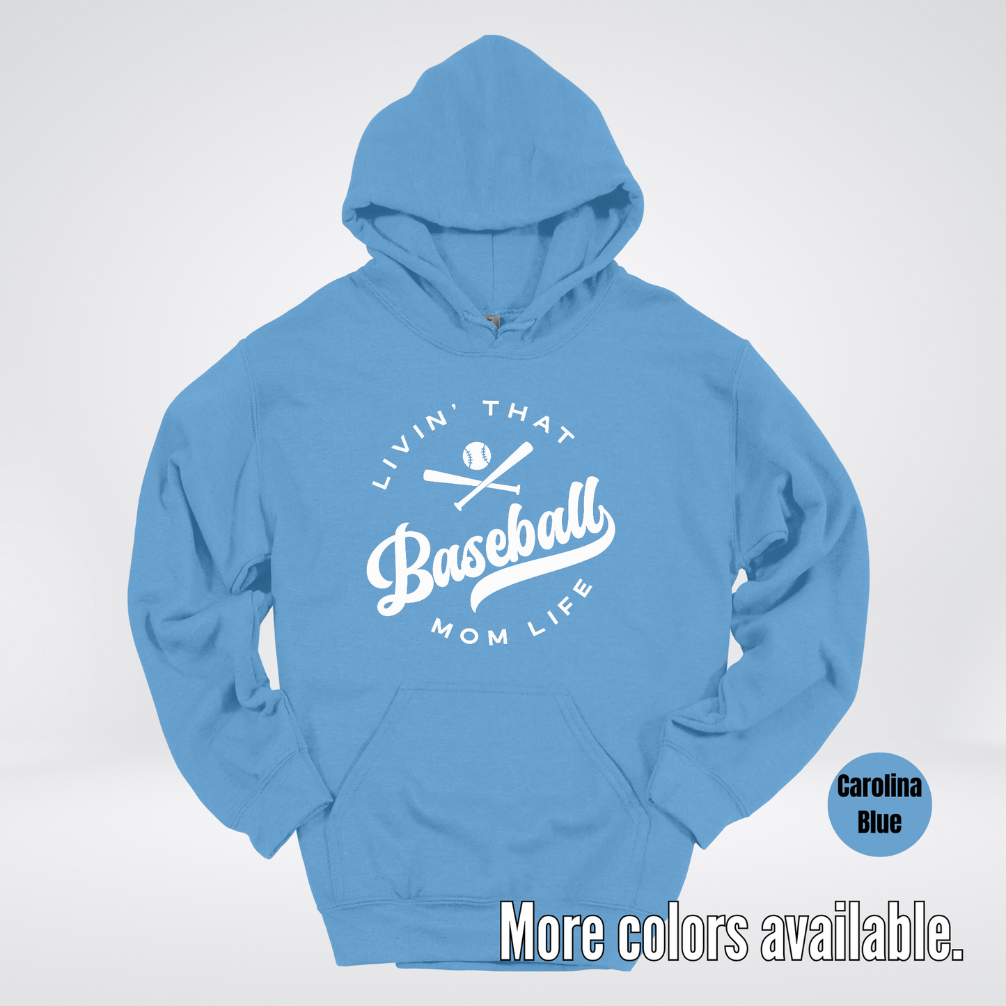 Livin’ That Baseball Mom Life Hoodie