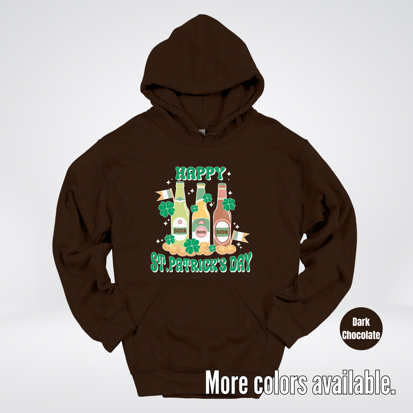 Three Bottles Saint Patrick's Day Hoodie