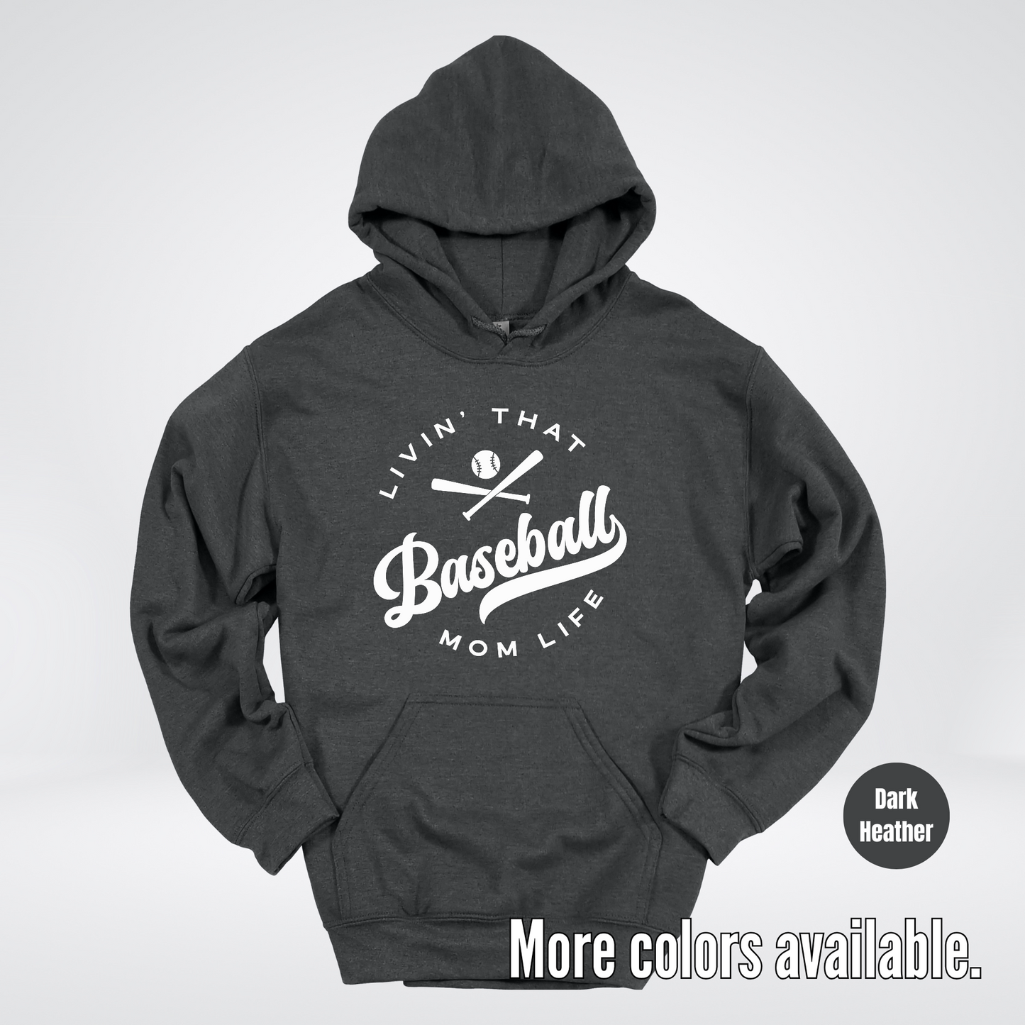 Livin’ That Baseball Mom Life Hoodie