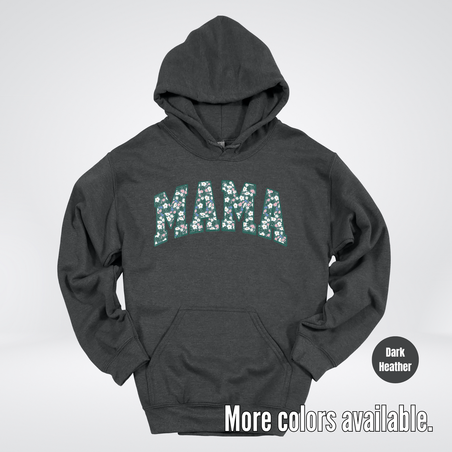 Mama Floral Green Hoodie