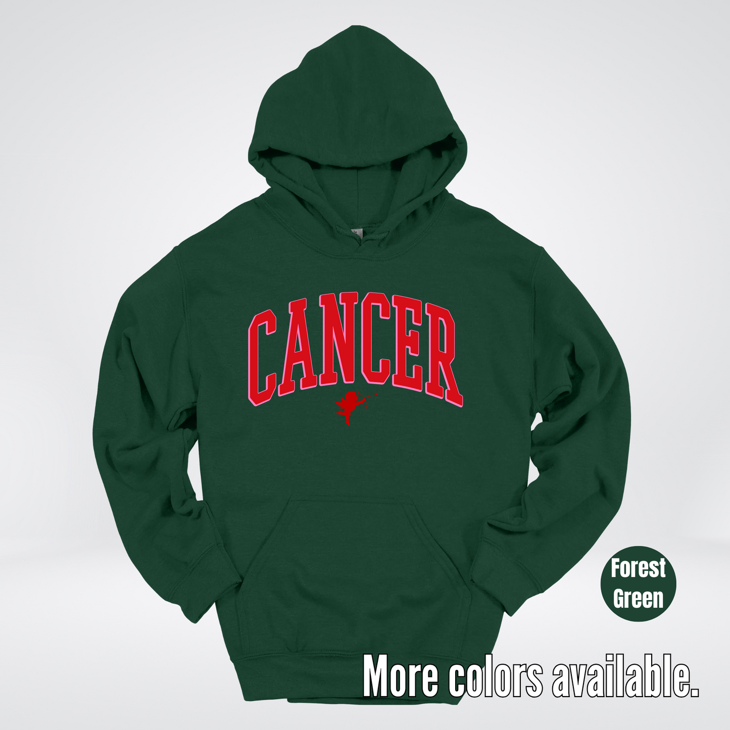 Cancer Horoscope Valentines Day Varsity Hoodie