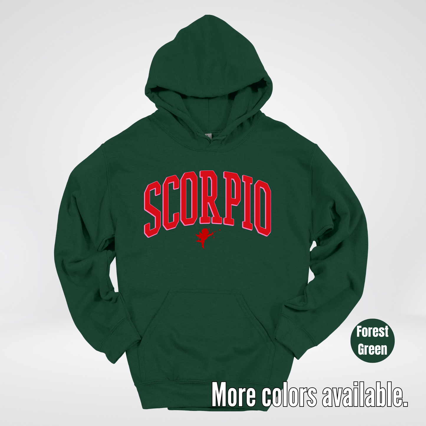 Scorpio Valentines Day Varsity Hoodie