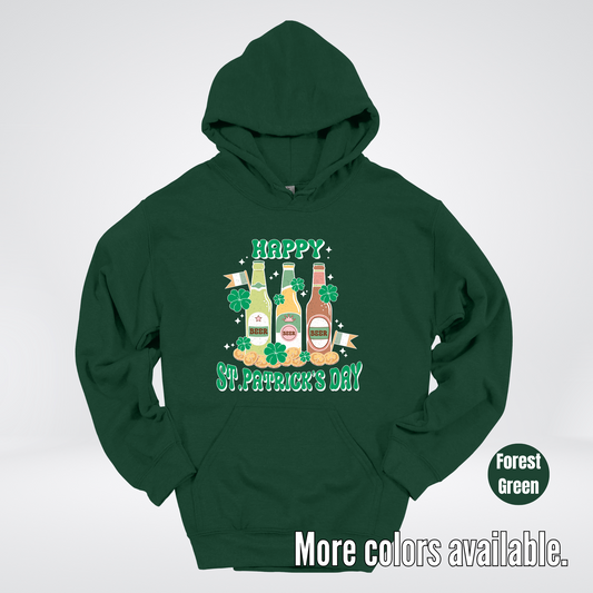 Three Bottles Saint Patrick's Day Hoodie