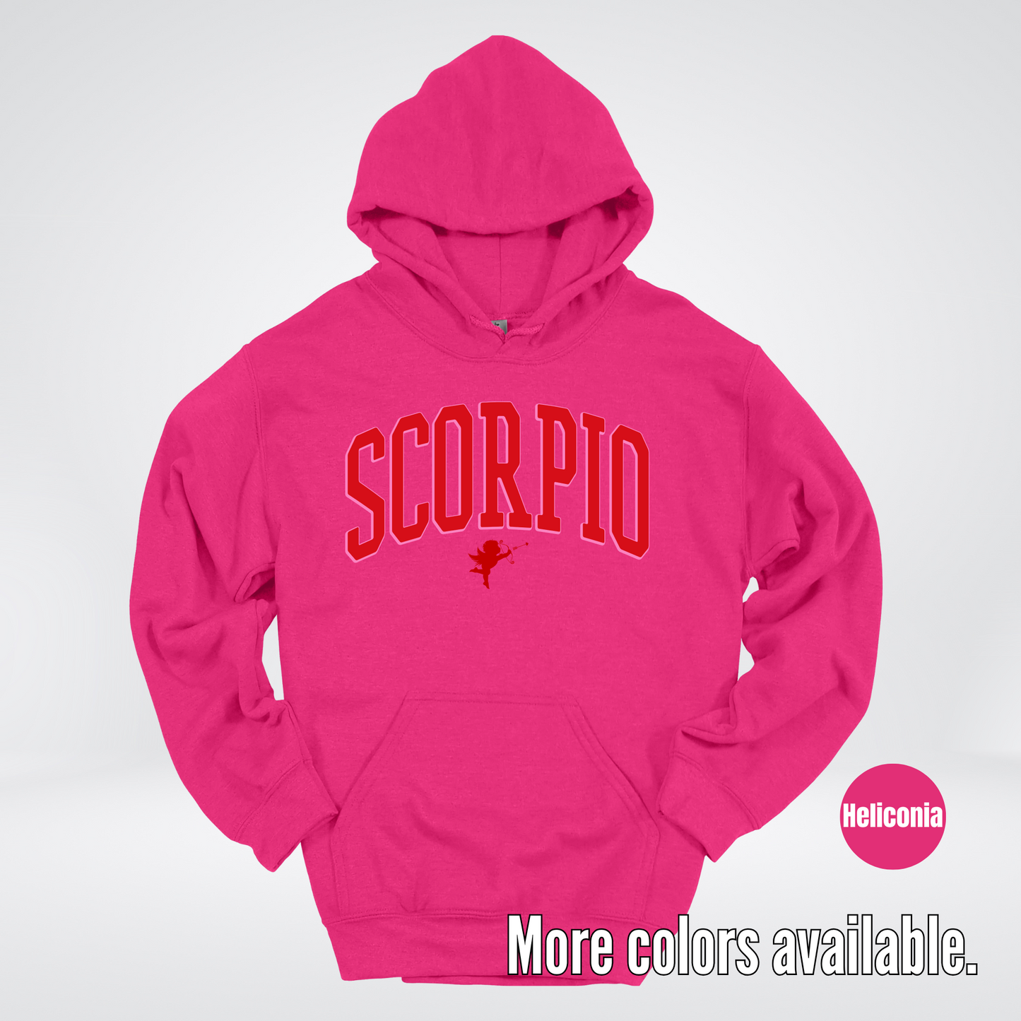 Scorpio Valentines Day Varsity Hoodie