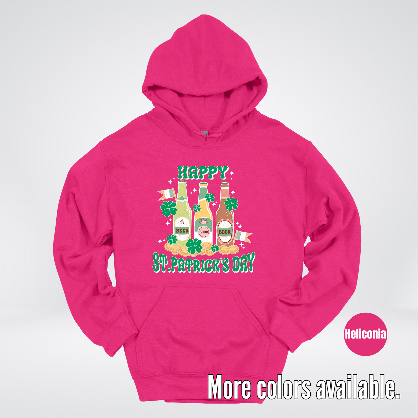 Three Bottles Saint Patrick's Day Hoodie