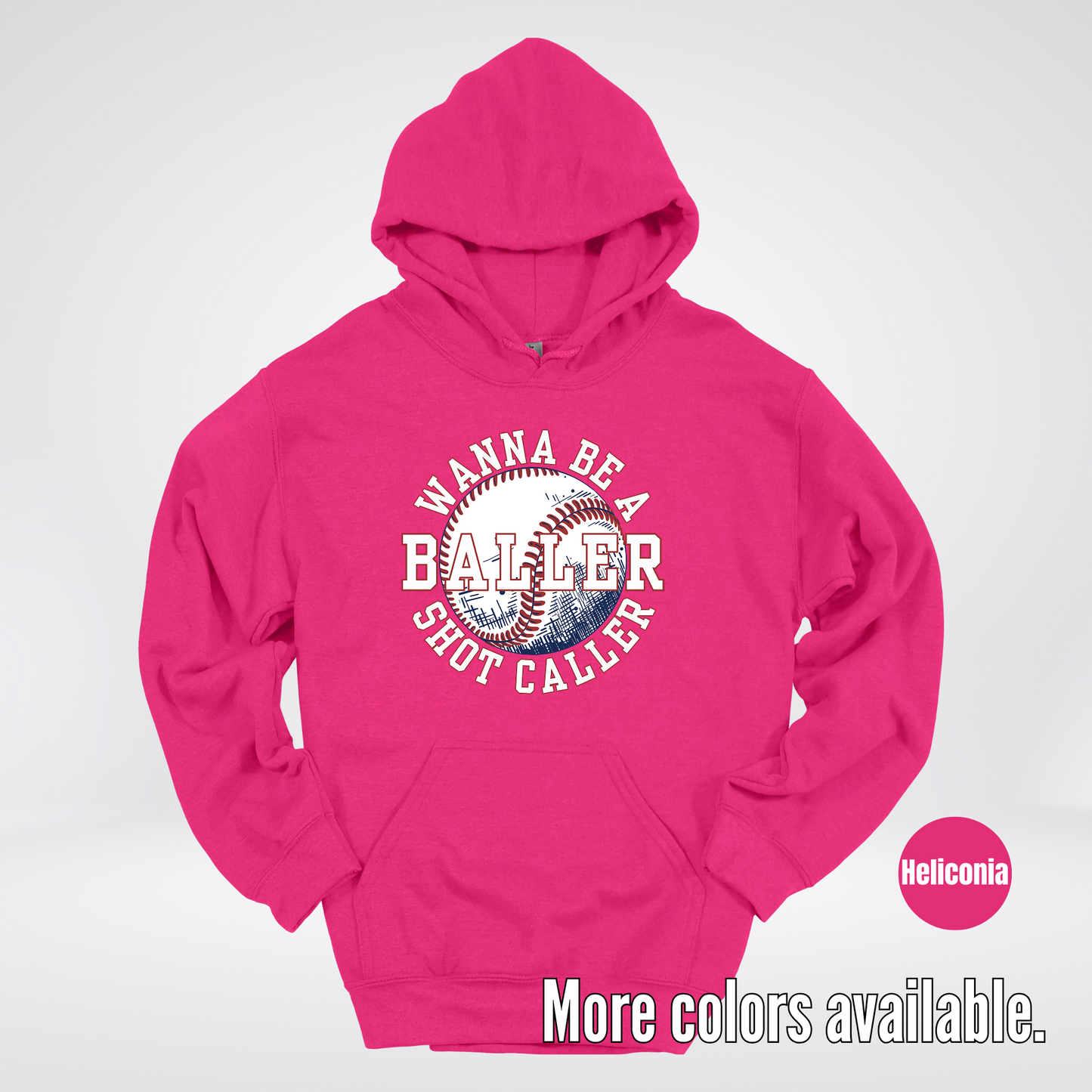 Wanna Be A Baller Shot Caller Hoodie