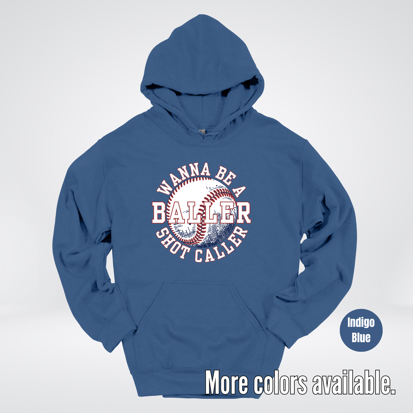 Wanna Be A Baller Shot Caller Hoodie