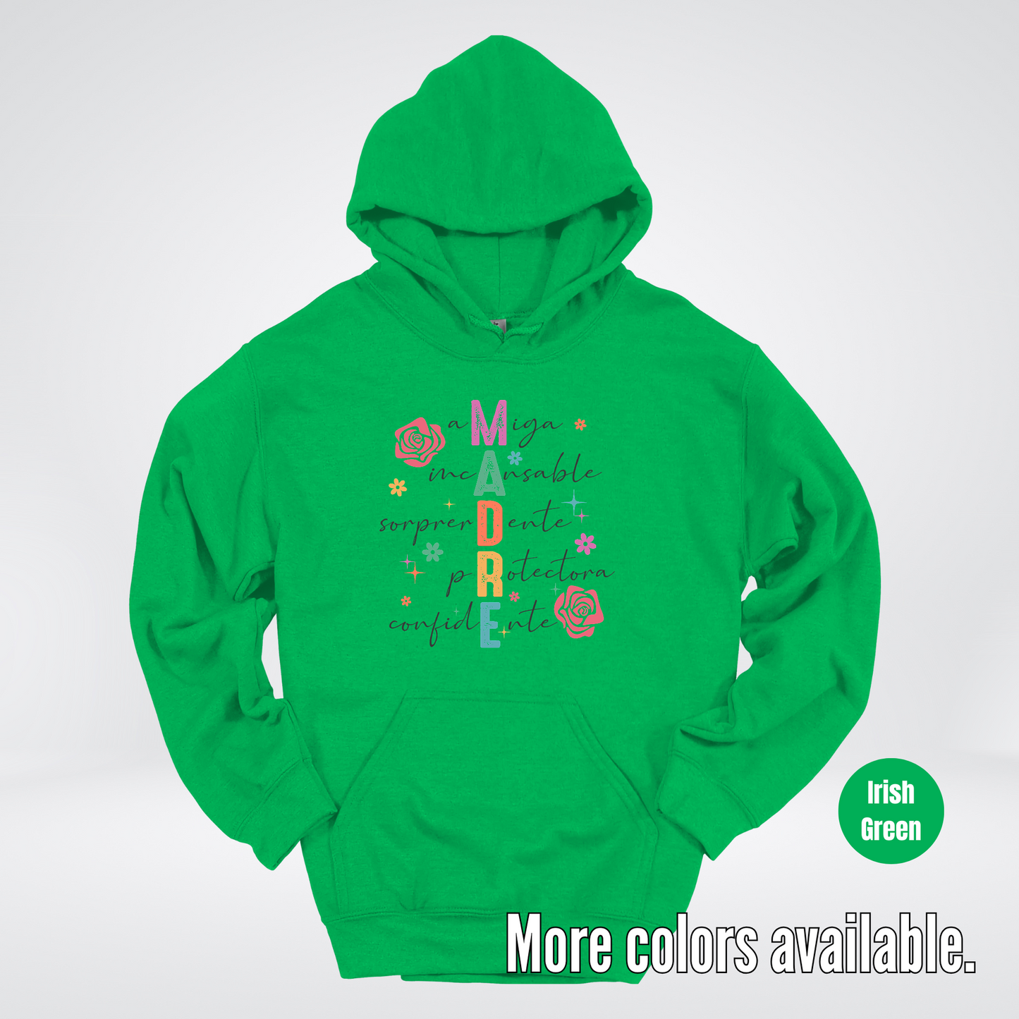 Madre Spanish Mother's Day Hoodie