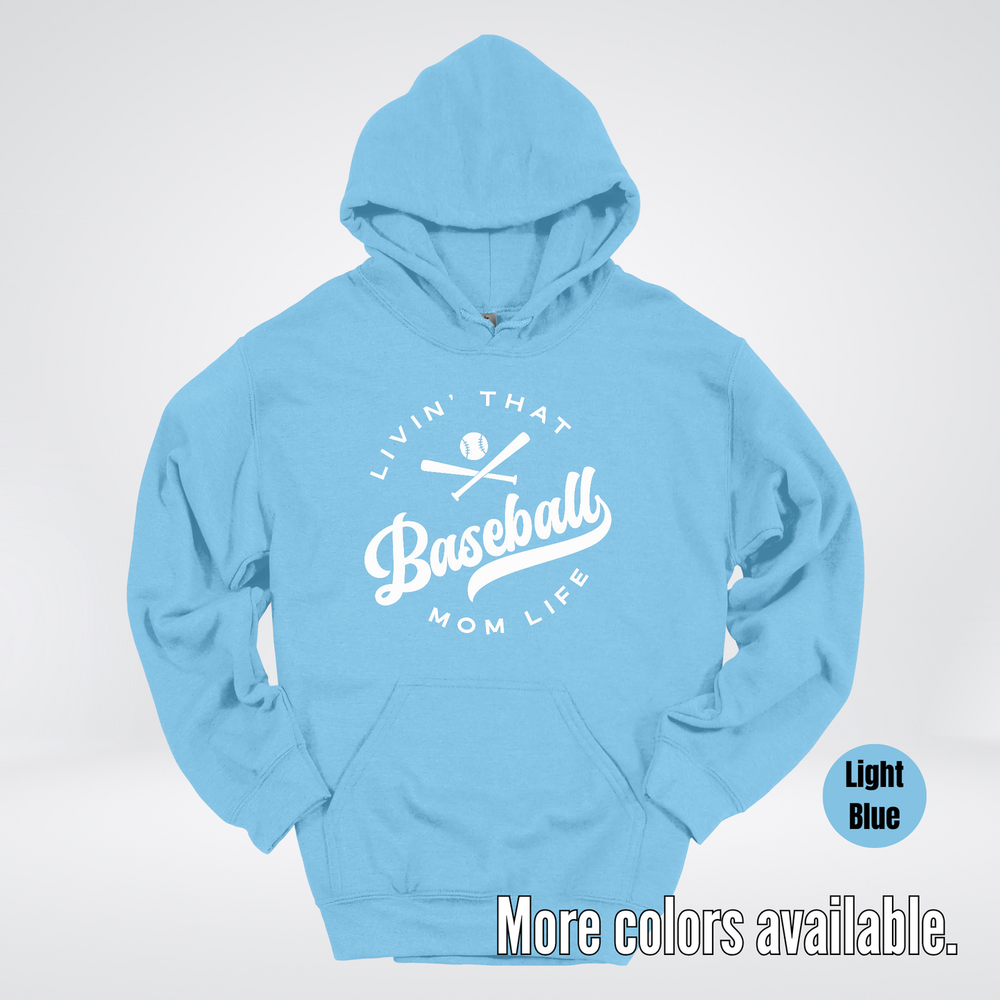 Livin’ That Baseball Mom Life Hoodie