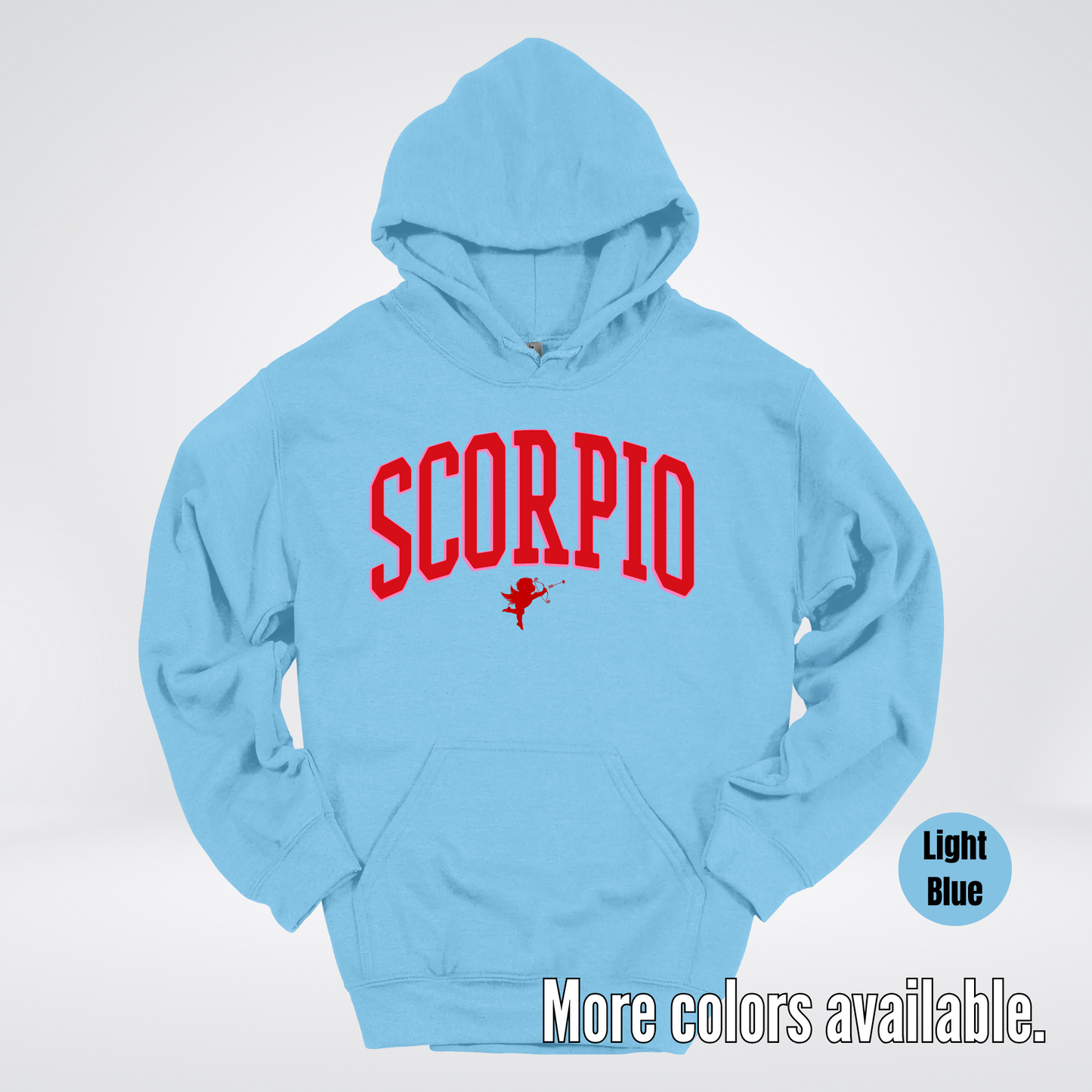 Scorpio Valentines Day Varsity Hoodie