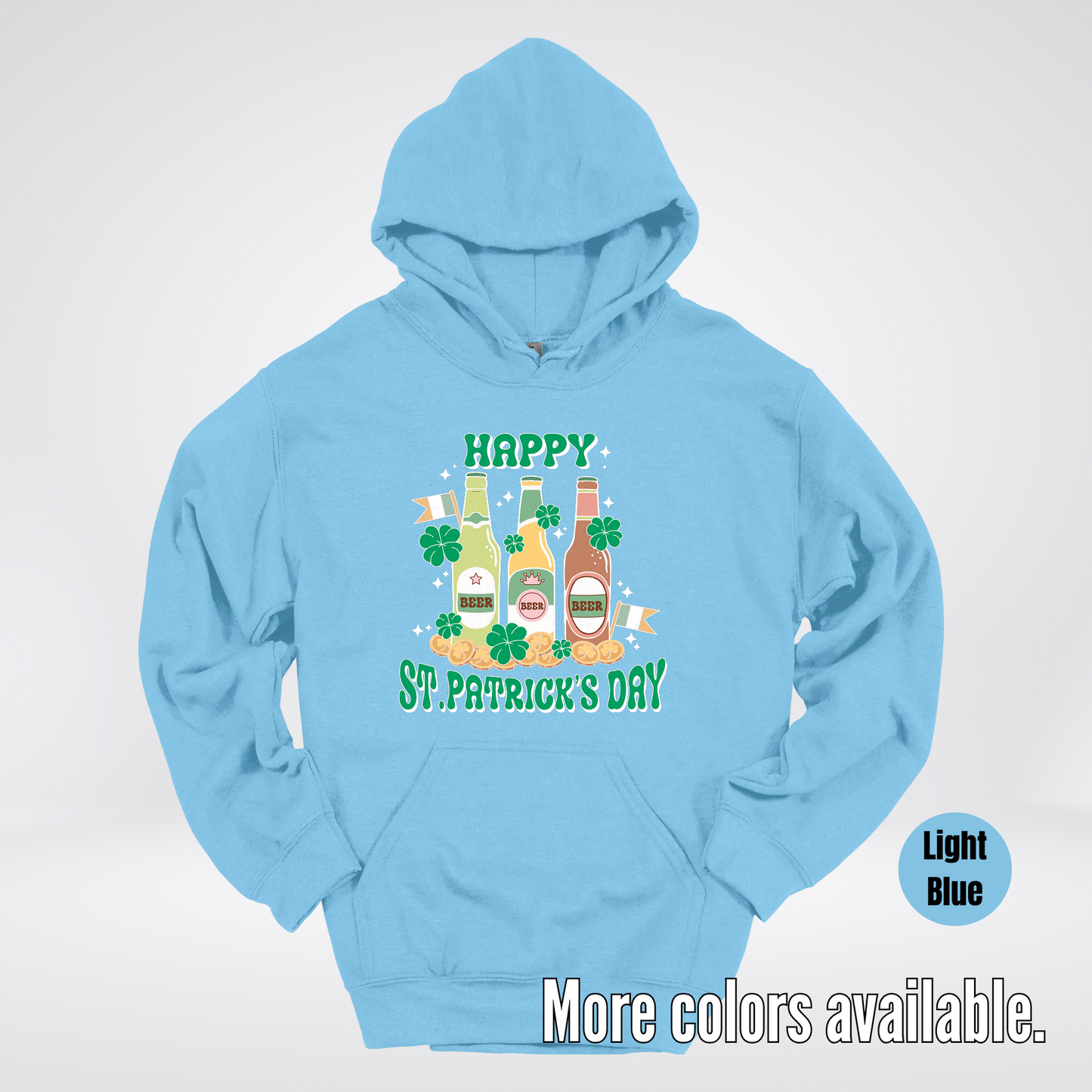 Three Bottles Saint Patrick's Day Hoodie