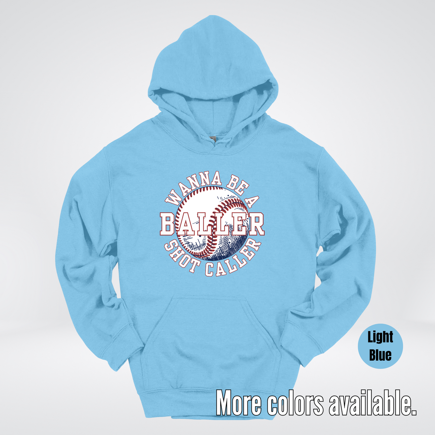 Wanna Be A Baller Shot Caller Hoodie