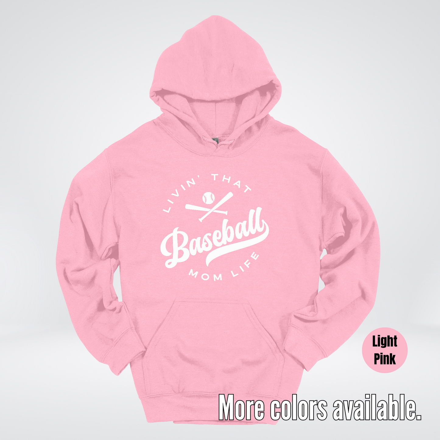 Livin’ That Baseball Mom Life Hoodie