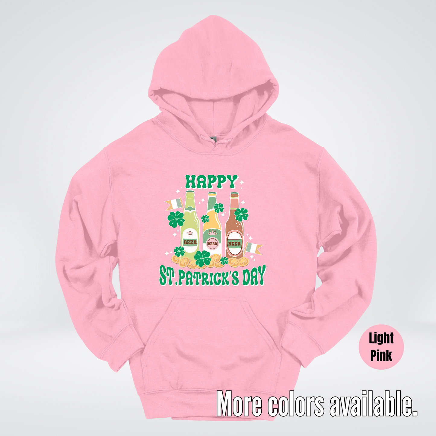 Three Bottles Saint Patrick's Day Hoodie