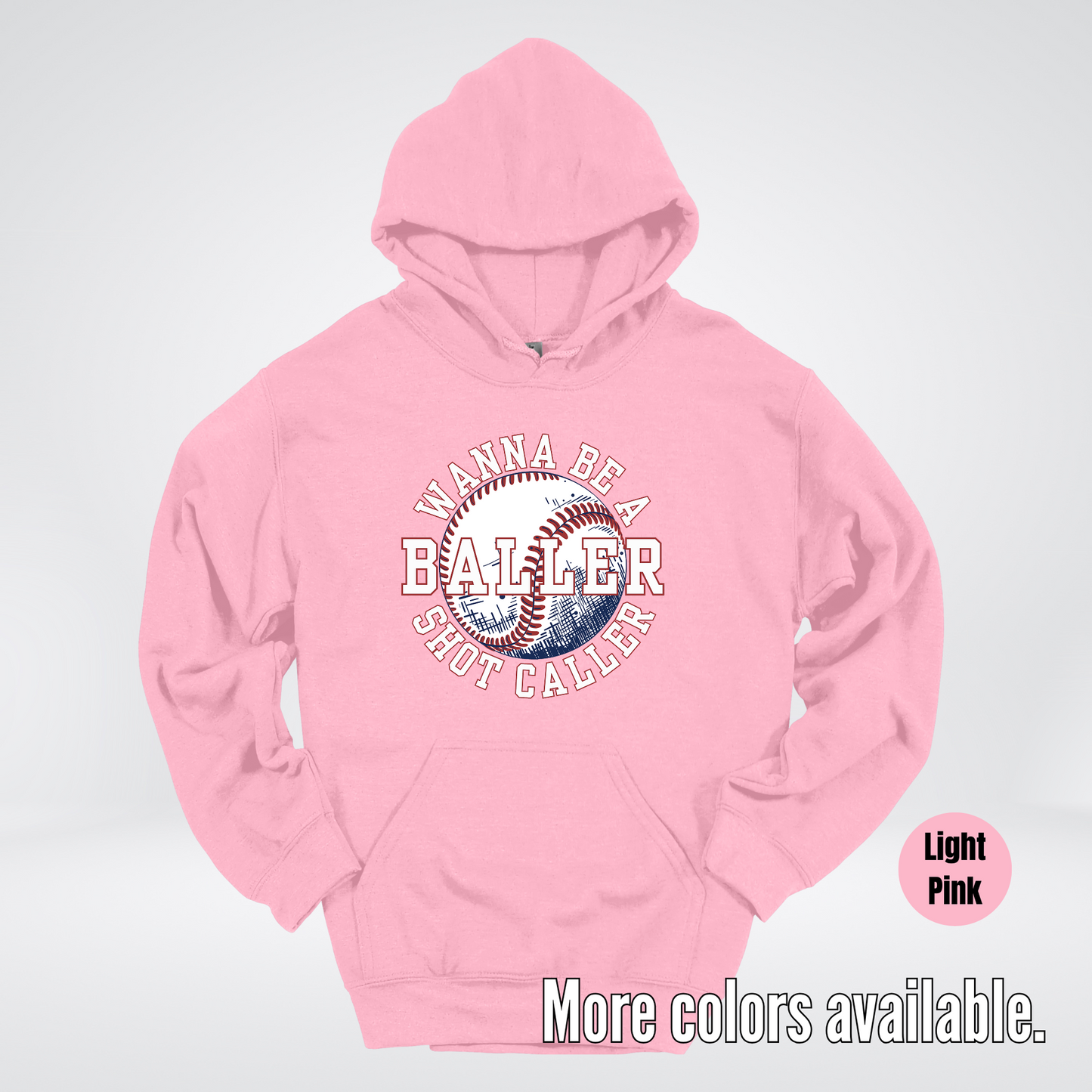 Wanna Be A Baller Shot Caller Hoodie
