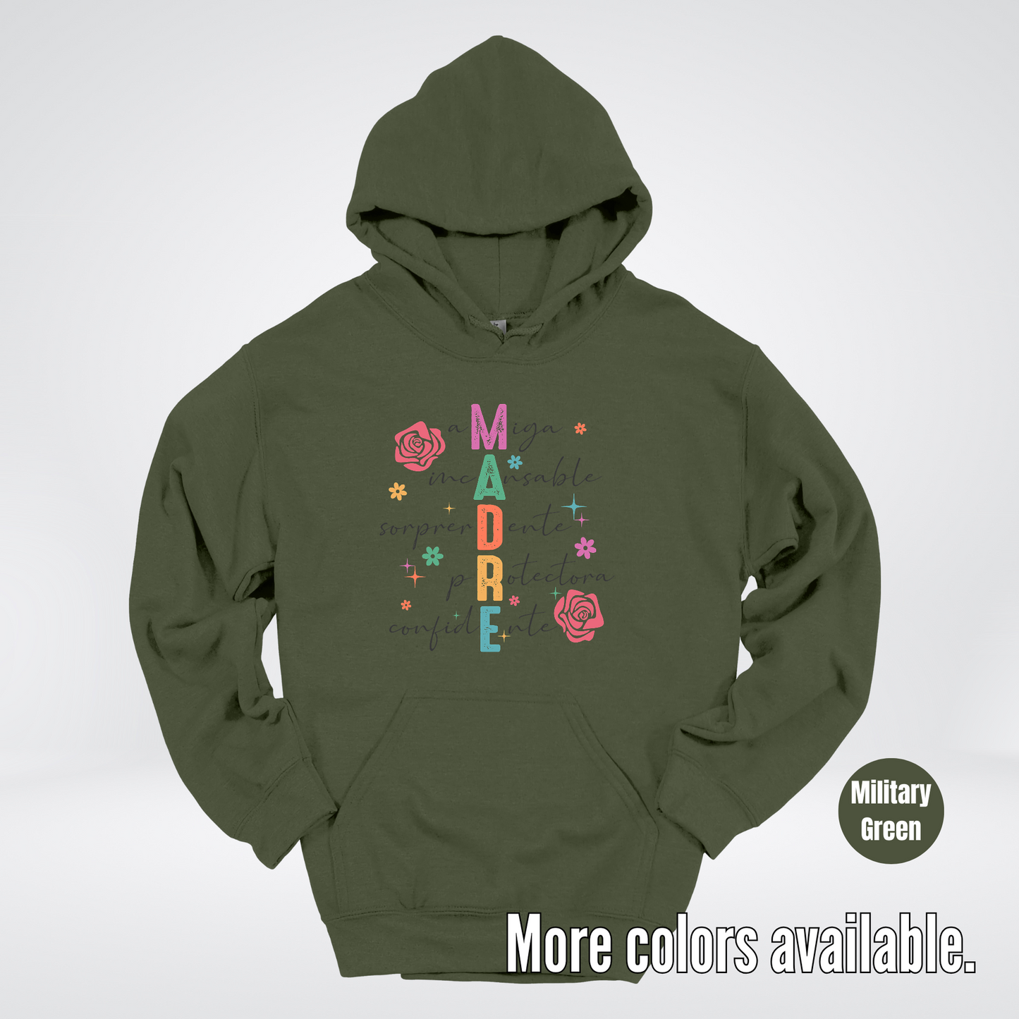 Madre Spanish Mother's Day Hoodie
