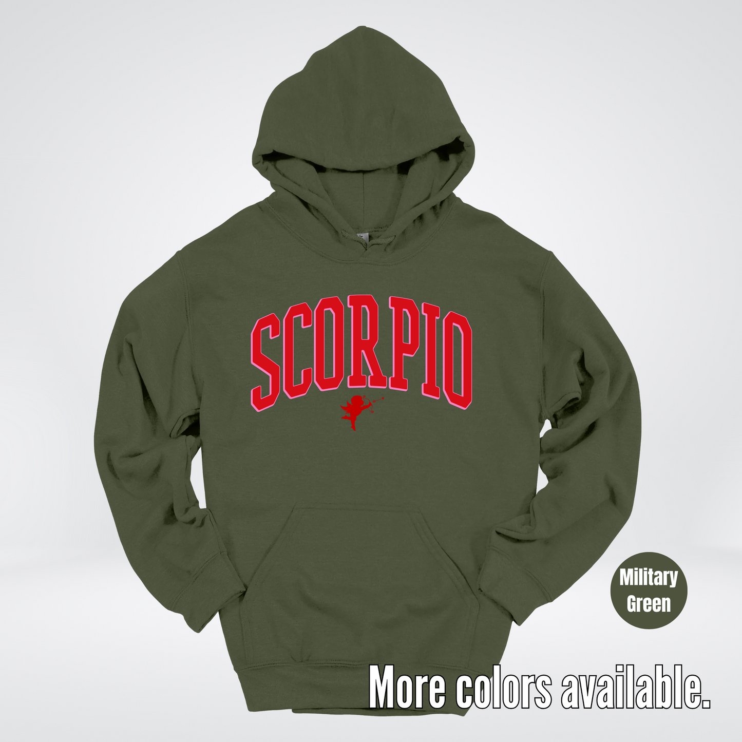 Scorpio Valentines Day Varsity Hoodie