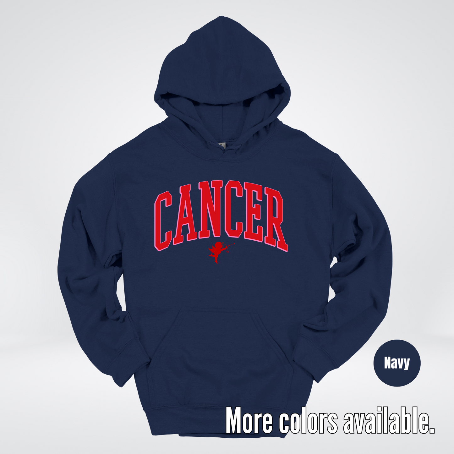 Cancer Horoscope Valentines Day Varsity Hoodie