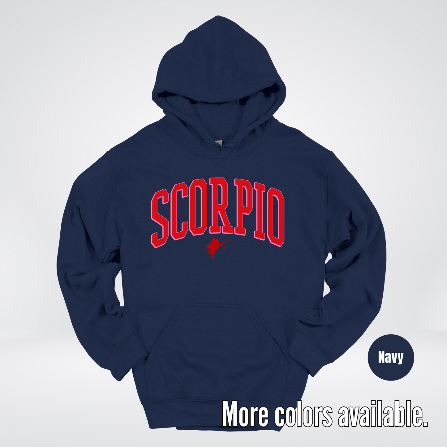 Scorpio Valentines Day Varsity Hoodie