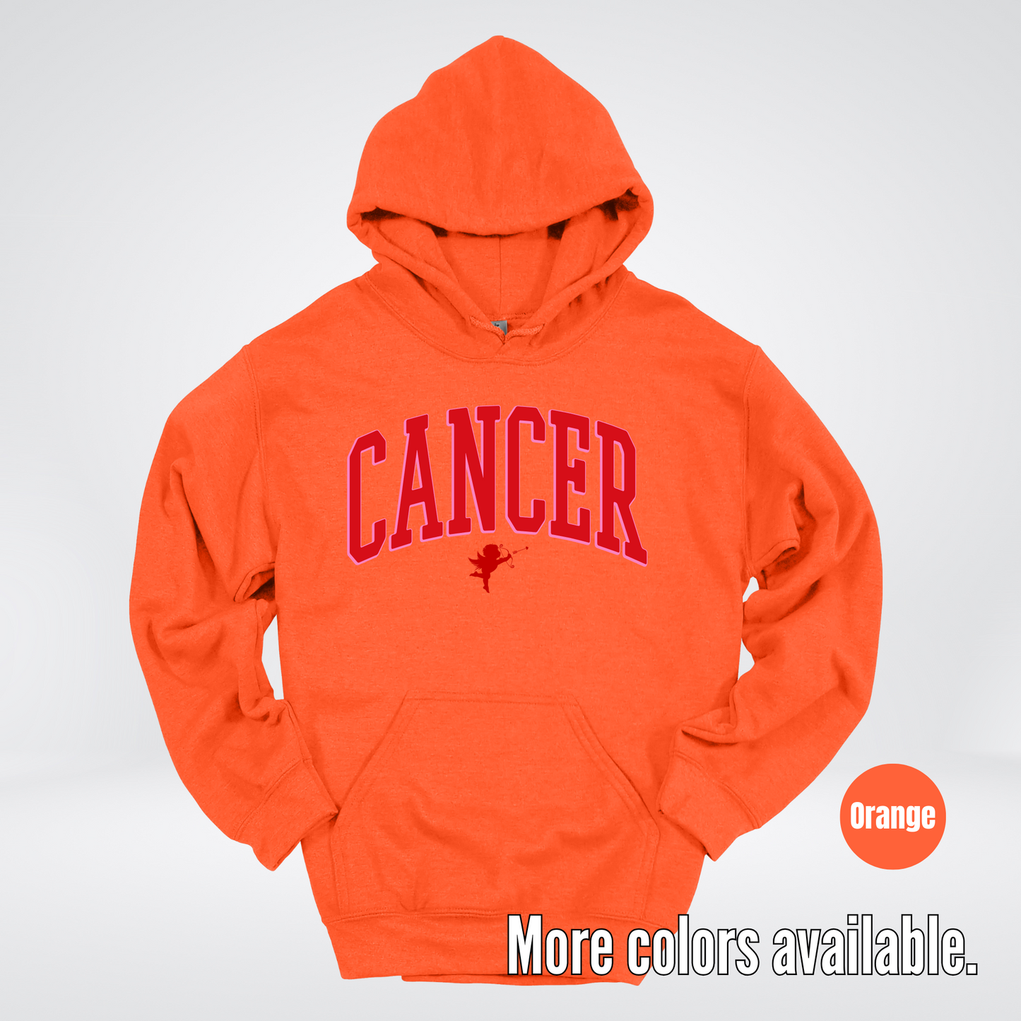 Cancer Horoscope Valentines Day Varsity Hoodie