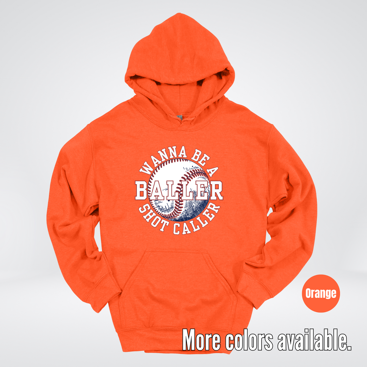 Wanna Be A Baller Shot Caller Hoodie