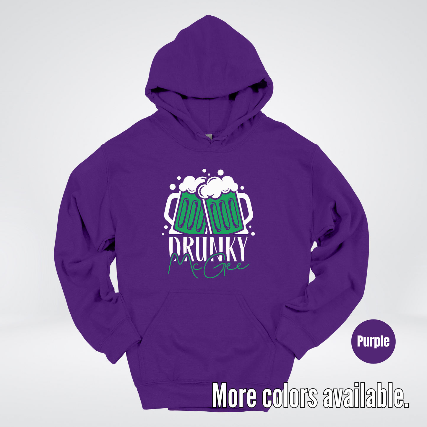 Drunky McGee – Saint Patrick’s Day Hoodie