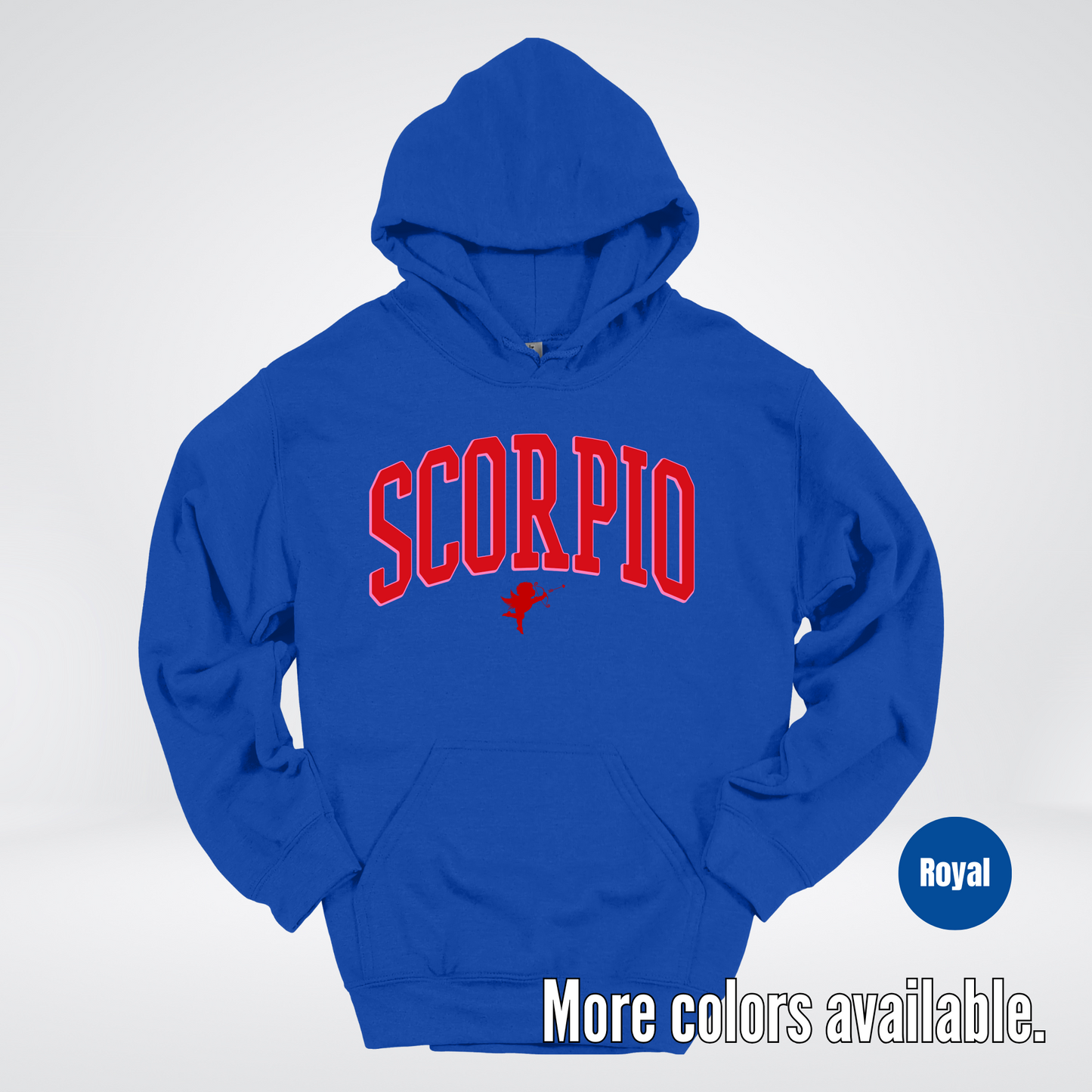 Scorpio Valentines Day Varsity Hoodie
