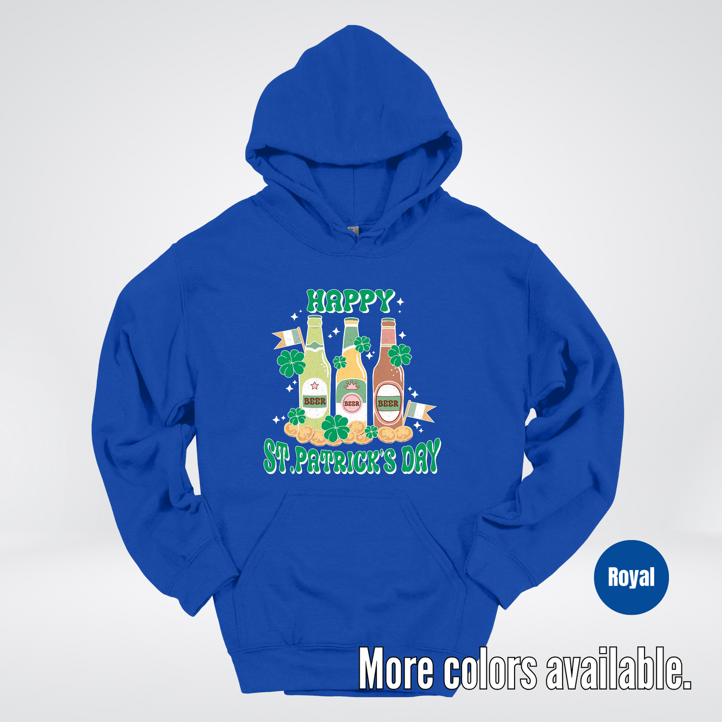 Three Bottles Saint Patrick's Day Hoodie