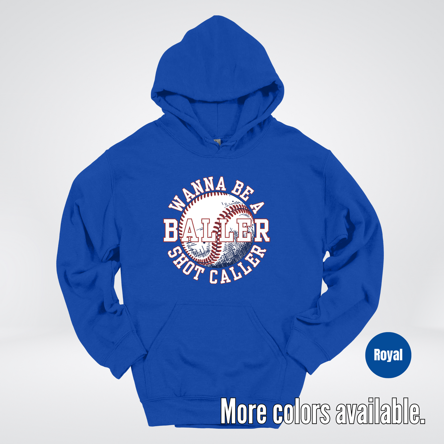 Wanna Be A Baller Shot Caller Hoodie