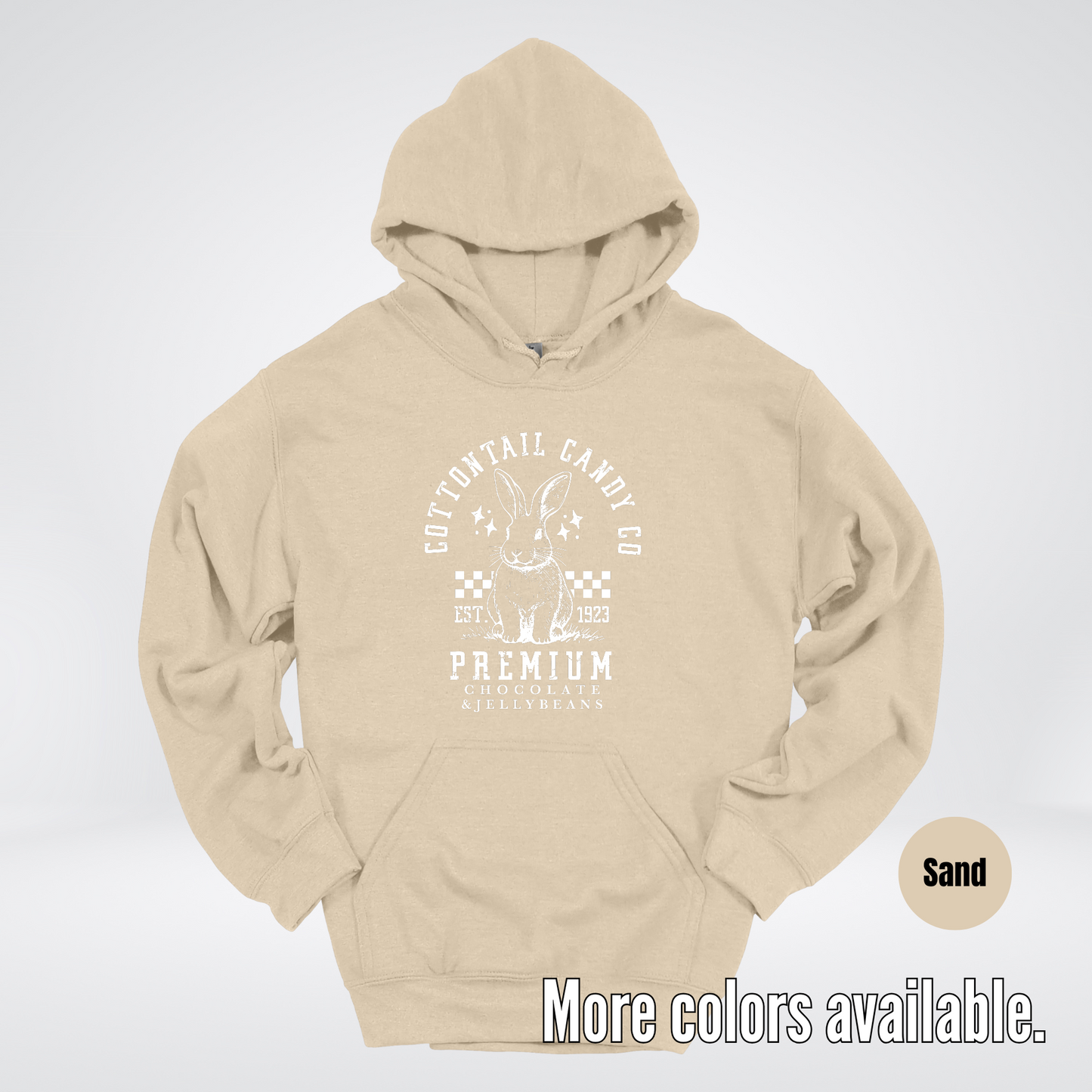 Cottontail Candy Co Premium Easter Hoodie